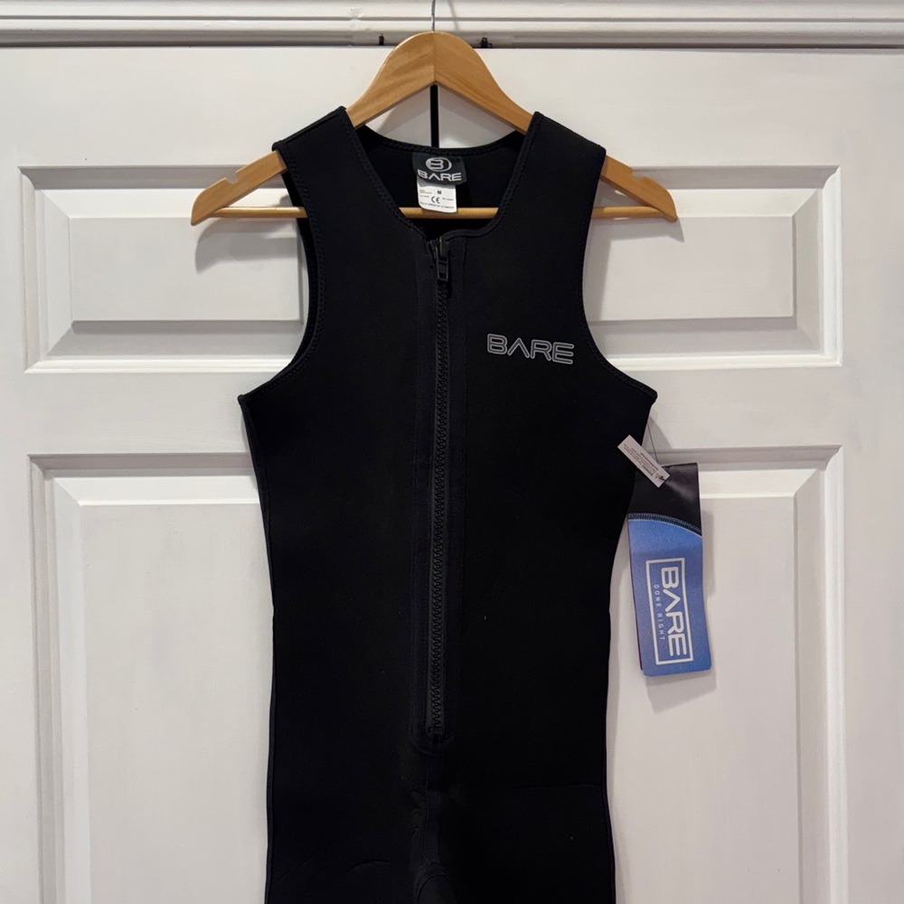 BARE Black Sleeveless Wetsuit